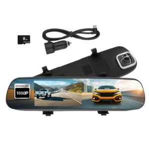 YADA Roadcam Mirror 1080p Mirror Mount Dash Cam, Universal